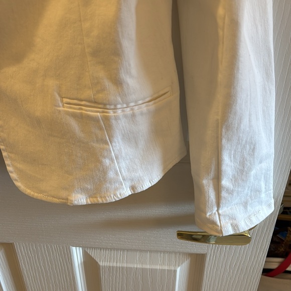 INC | White Women's Blazer, size large - EUC - Picture 5 of 8